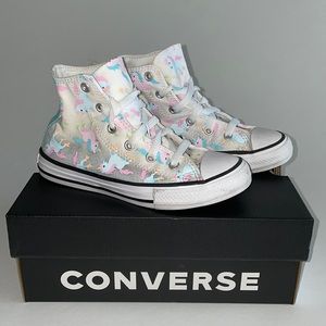 Unicorn High Top Converse Sneakers - Size 13